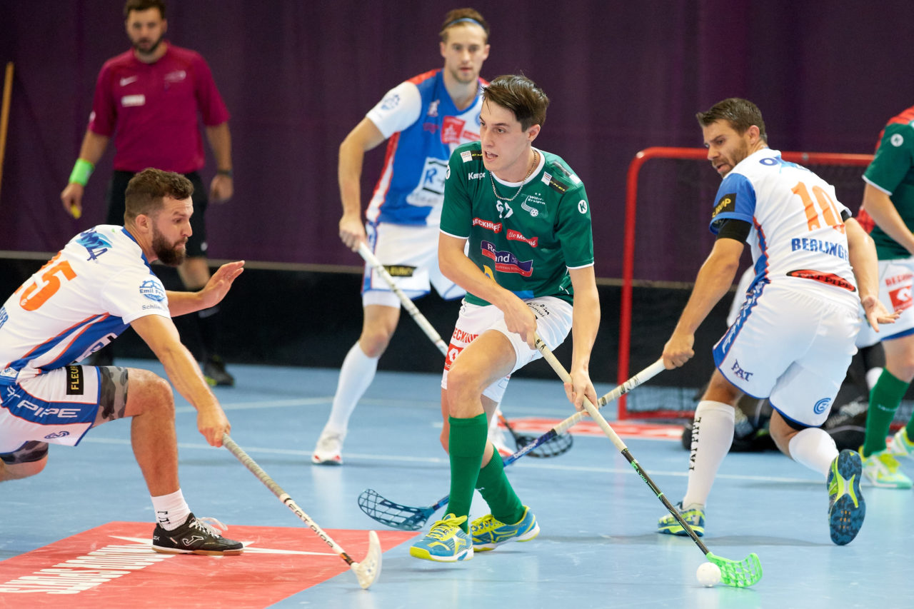 Indoor Sports Supercup 2017 
SV Wiler-Ersigen - Grasshopper Club Zürich 
Am 2. September 2017 in der Saalsporthalle in Zürich 
Foto: Michael Peter unihockey-fotos.ch