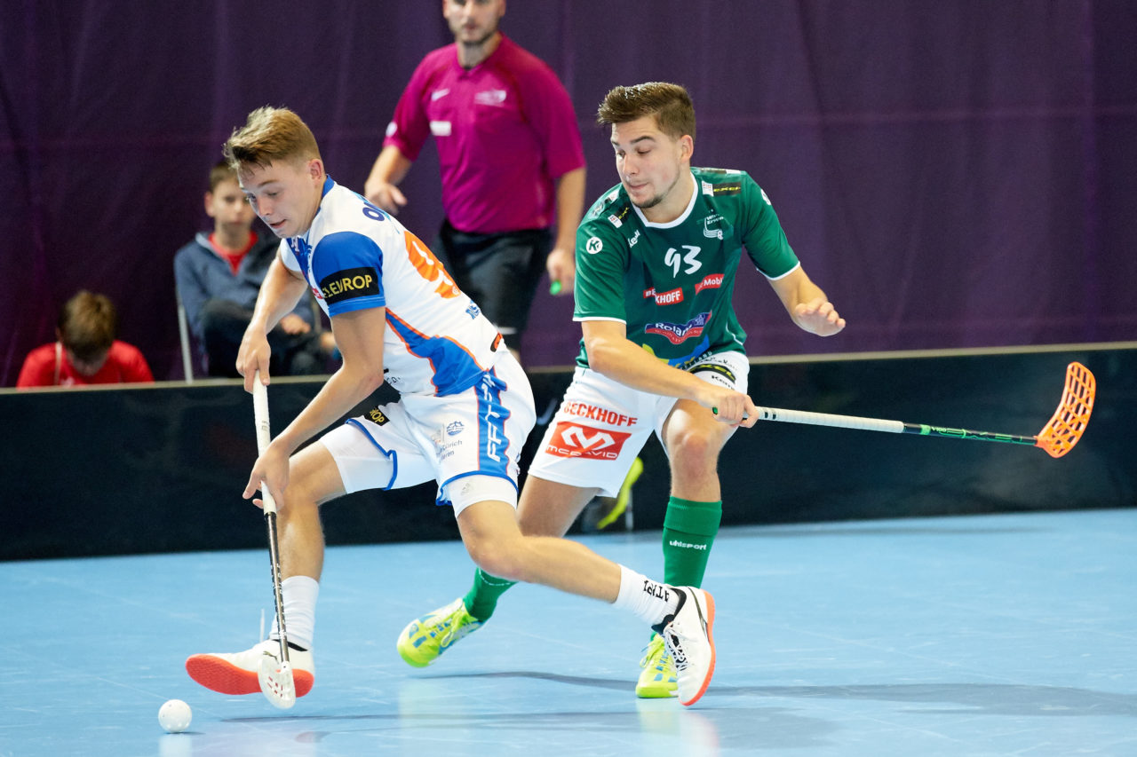Indoor Sports Supercup 2017 
SV Wiler-Ersigen - Grasshopper Club Zürich 
Am 2. September 2017 in der Saalsporthalle in Zürich 
Foto: Michael Peter unihockey-fotos.ch
