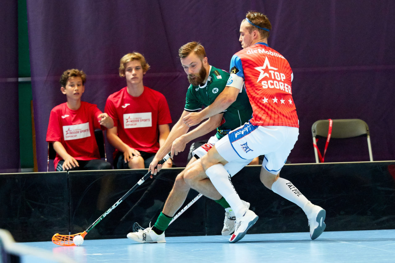 Indoor Sports Supercup 2017 
SV Wiler-Ersigen - Grasshopper Club Zürich 
Am 2. September 2017 in der Saalsporthalle in Zürich 
Foto: Michael Peter unihockey-fotos.ch