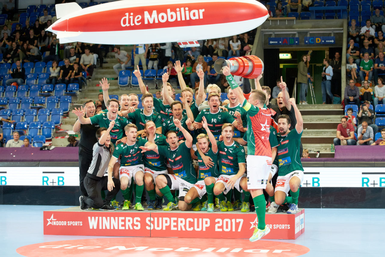 Indoor Sports Supercup 2017 
SV Wiler-Ersigen - Grasshopper Club Zürich 
Am 2. September 2017 in der Saalsporthalle in Zürich 
Foto: Michael Peter unihockey-fotos.ch