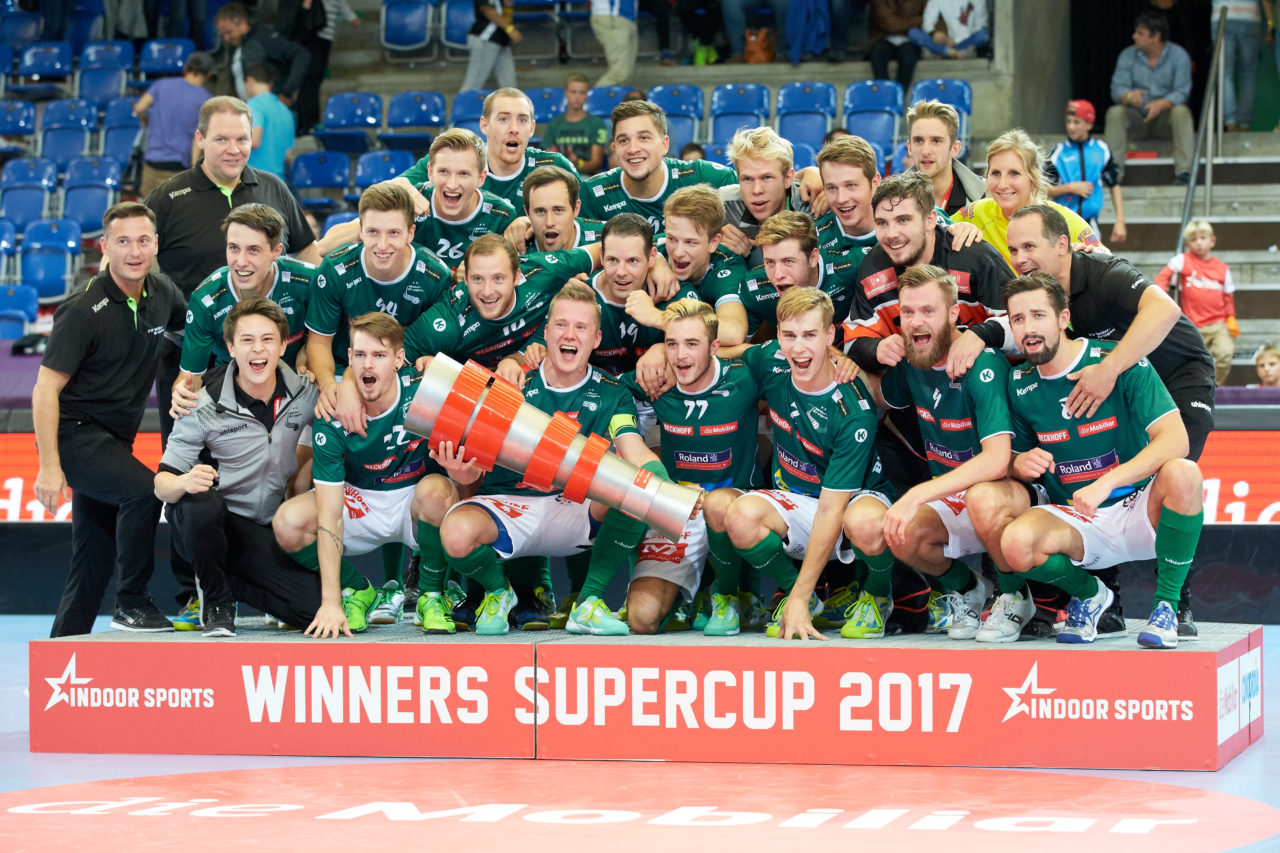 Indoor Sports Supercup 2017 
SV Wiler-Ersigen - Grasshopper Club Zürich 
Am 2. September 2017 in der Saalsporthalle in Zürich 
Foto: Michael Peter unihockey-fotos.ch