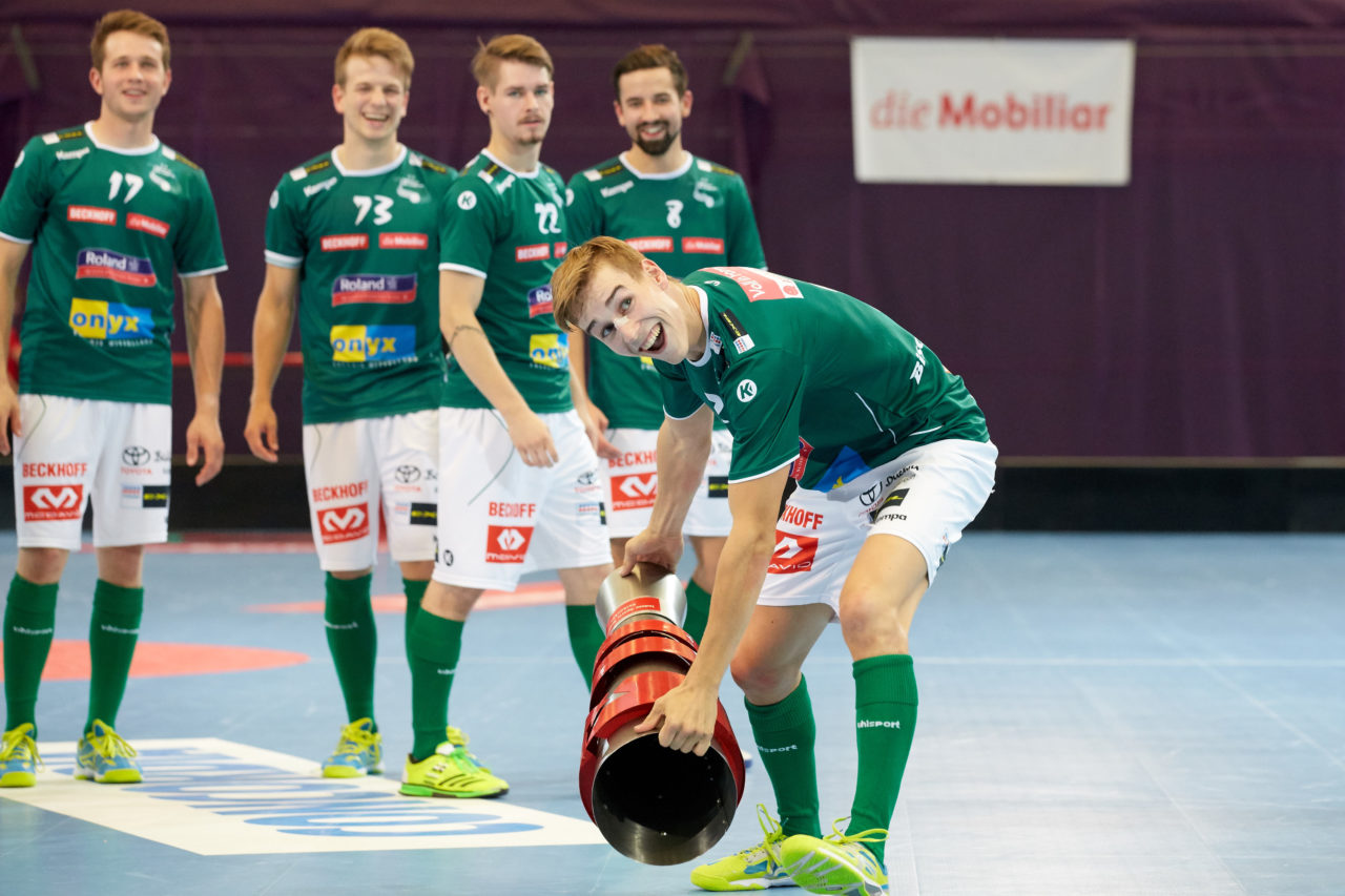 Indoor Sports Supercup 2017 
SV Wiler-Ersigen - Grasshopper Club Zürich 
Am 2. September 2017 in der Saalsporthalle in Zürich 
Foto: Michael Peter unihockey-fotos.ch