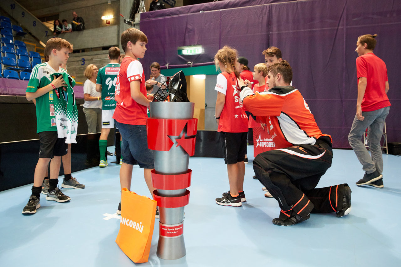Indoor Sports Supercup 2017 
SV Wiler-Ersigen - Grasshopper Club Zürich 
Am 2. September 2017 in der Saalsporthalle in Zürich 
Foto: Michael Peter unihockey-fotos.ch