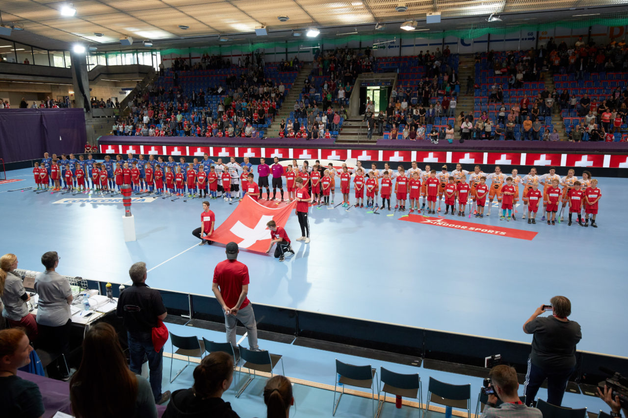 Indoor Sports Supercup 2017 UHC Dietlikon - piranha chur 
Am 2. September 2017 in der Saalsporthalle in Zürich 
Foto: Michael Peter unihockey-fotos.ch