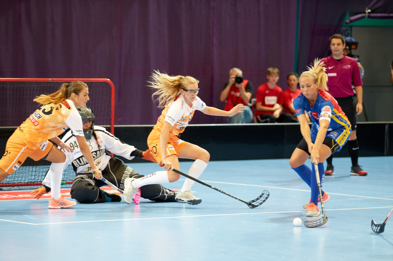 Indoor Sports Supercup 2017 UHC Dietlikon - piranha chur 
Am 2. September 2017 in der Saalsporthalle in Zürich 
Foto: Michael Peter unihockey-fotos.ch