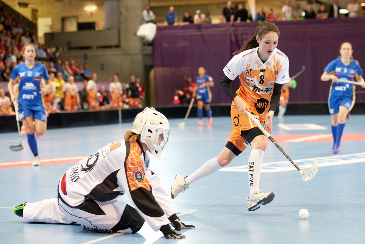 Indoor Sports Supercup 2017 UHC Dietlikon - piranha chur 
Am 2. September 2017 in der Saalsporthalle in Zürich 
Foto: Michael Peter unihockey-fotos.ch