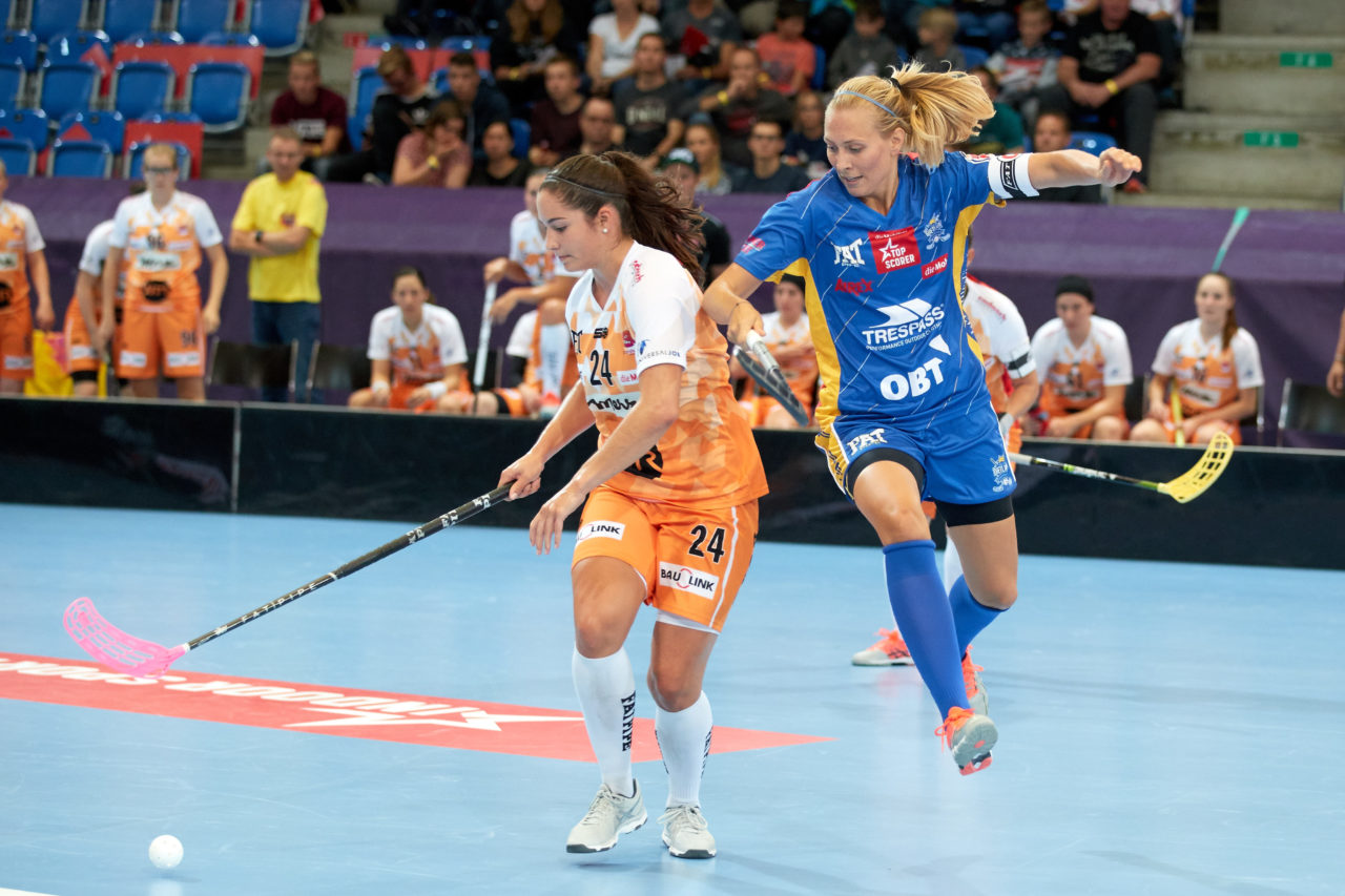 Indoor Sports Supercup 2017 UHC Dietlikon - piranha chur 
Am 2. September 2017 in der Saalsporthalle in Zürich 
Foto: Michael Peter unihockey-fotos.ch