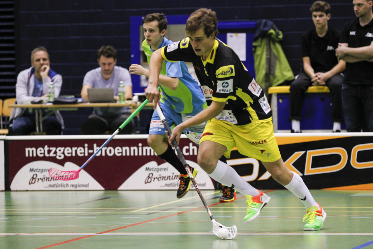 (8.10.2017; Jona Uznach Flames - Floorball Thurgau; Sporthalle Gruenfeld, Jona)
Photos: www.unihockey-fotos.ch Claudio Thoma
