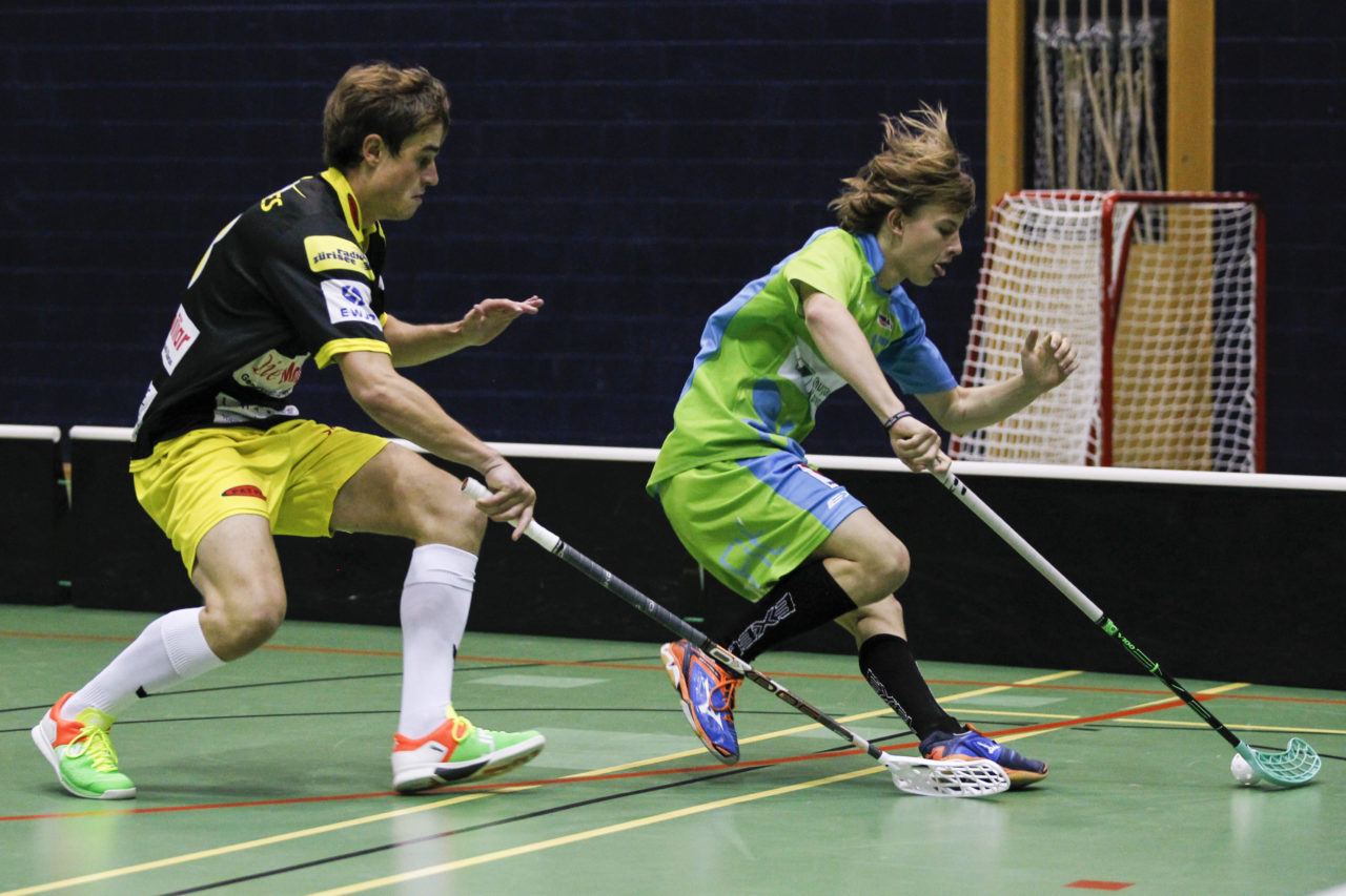 (8.10.2017; Jona Uznach Flames - Floorball Thurgau; Sporthalle Gruenfeld, Jona)
Photos: www.unihockey-fotos.ch Claudio Thoma