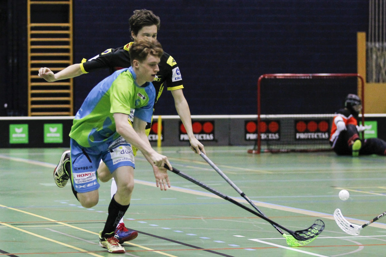 (8.10.2017; Jona Uznach Flames - Floorball Thurgau; Sporthalle Gruenfeld, Jona)
Photos: www.unihockey-fotos.ch Claudio Thoma