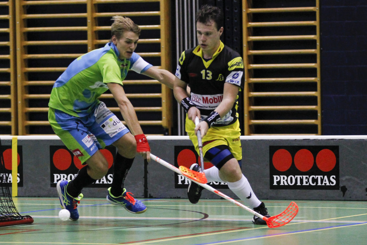 (8.10.2017; Jona Uznach Flames - Floorball Thurgau; Sporthalle Gruenfeld, Jona)
Photos: www.unihockey-fotos.ch Claudio Thoma