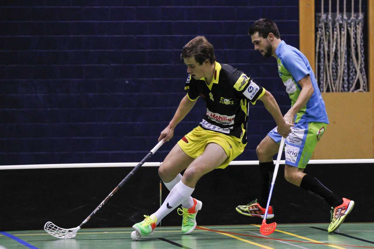 (8.10.2017; Jona Uznach Flames - Floorball Thurgau; Sporthalle Gruenfeld, Jona)
Photos: www.unihockey-fotos.ch Claudio Thoma