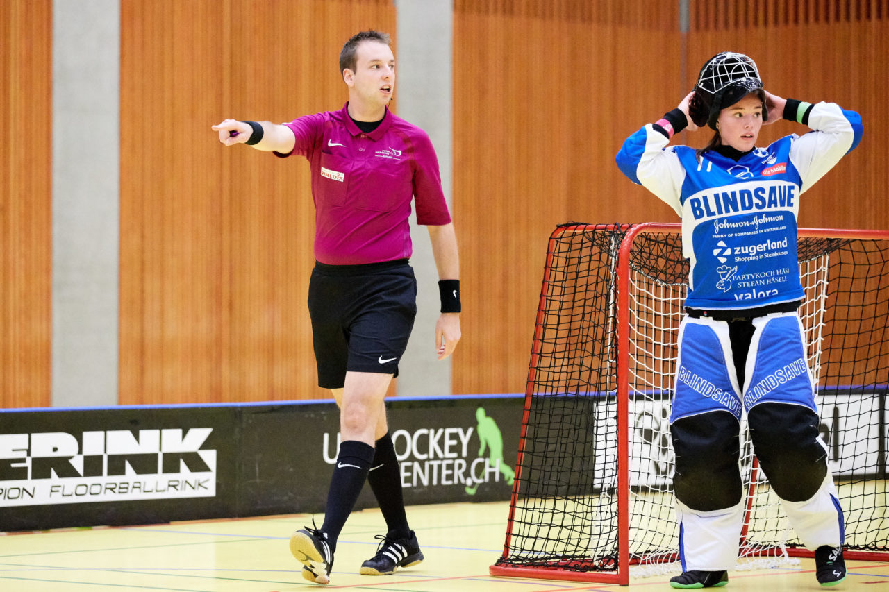 Zug United Damen NLA 
Zug United - Piranha Chur 
Resultat 1 : 4 am 14. Oktober 2017 in der Sporthalle Zug 
Bild: Michael Peter