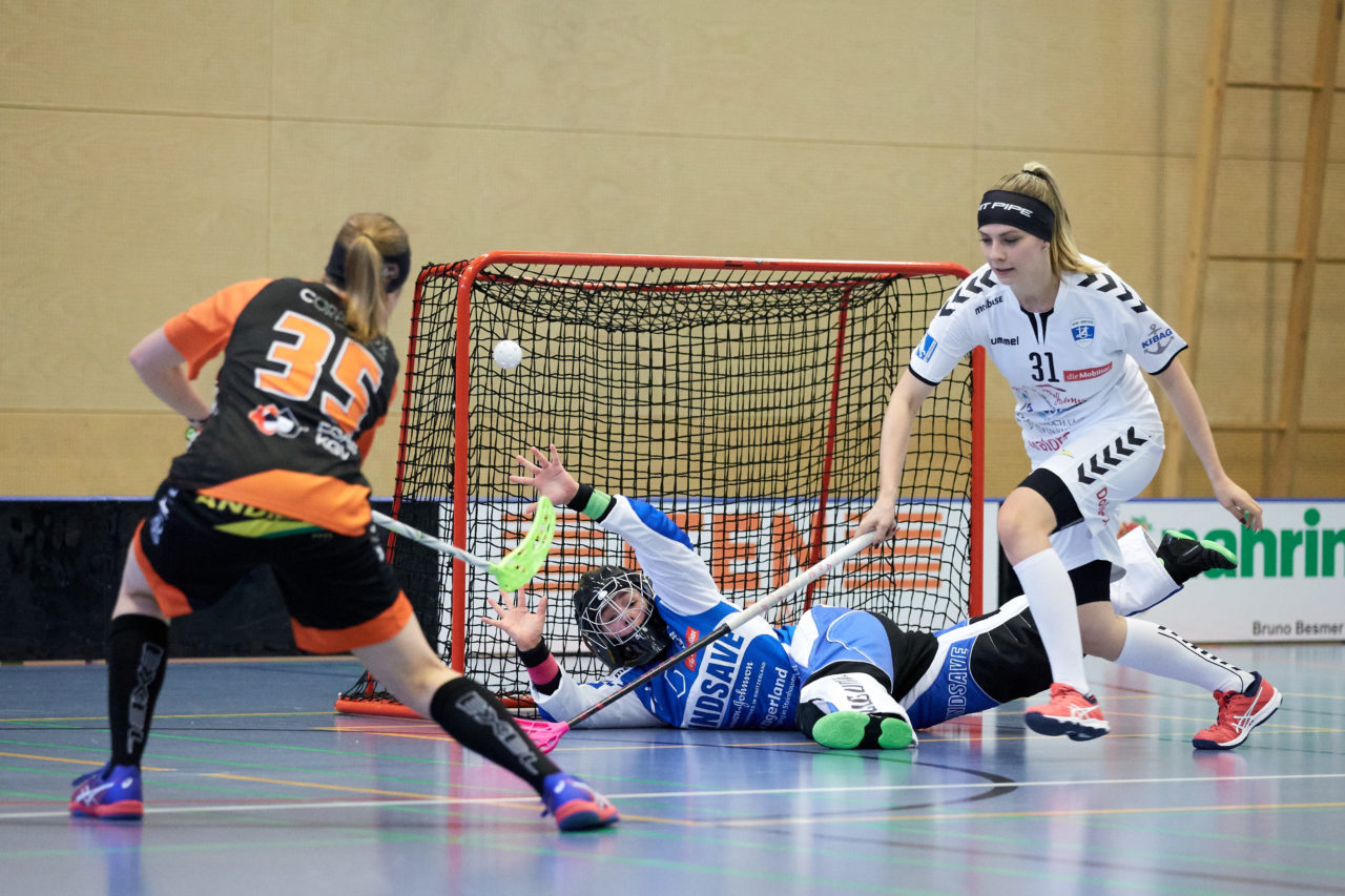 Zug United Damen NLA 
Zug United - UH Aergera Giffers 
Resultat 3 : 5 am 1. Oktober 2017 in der Sporthalle Hofmatt in Oberägeri 
Bild: Michael Peter