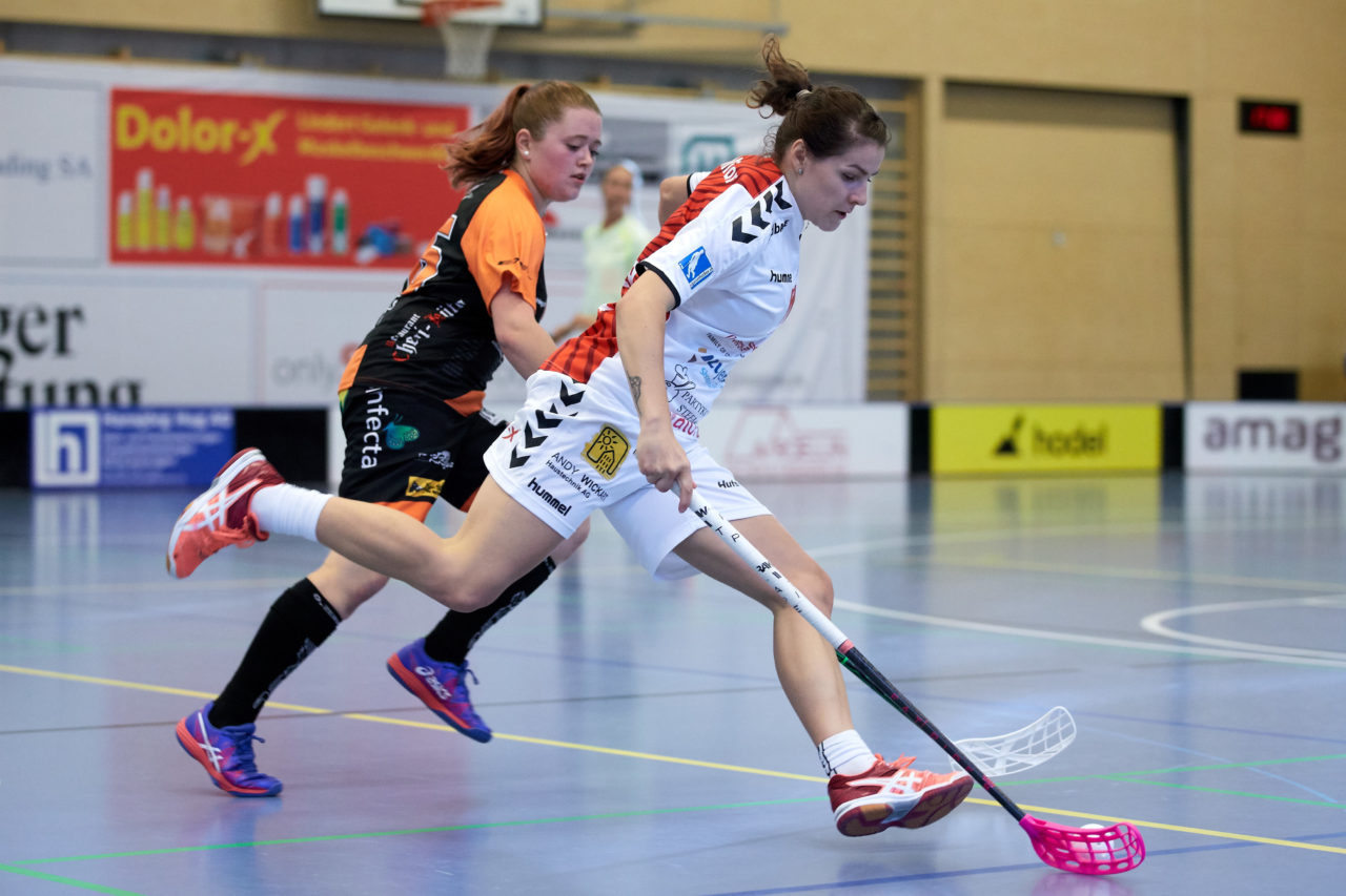 Zug United Damen NLA 
Zug United - UH Aergera Giffers 
Resultat 3 : 5 am 1. Oktober 2017 in der Sporthalle Hofmatt in Oberägeri 
Bild: Michael Peter