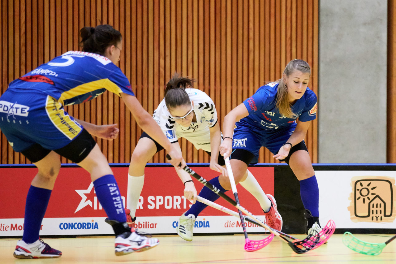 Zug United Damen NLA 
Zug United - UHC Dietlikon 
Resultat 3 : 10 am 15. Oktober 2017 in der Sporthalle Zug 
Bild: Michael Peter