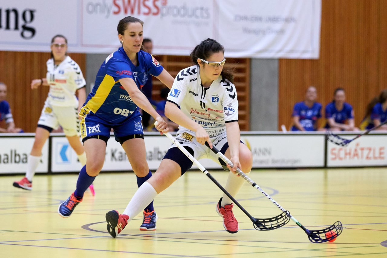 Zug United Damen NLA 
Zug United - UHC Dietlikon 
Resultat 3 : 10 am 15. Oktober 2017 in der Sporthalle Zug 
Bild: Michael Peter