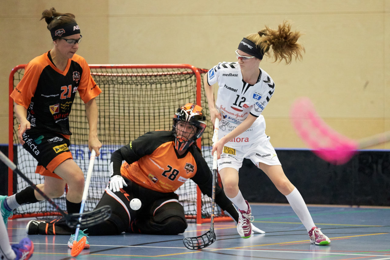 Zug United Damen NLA 
Zug United - UH Aergera Giffers 
Resultat 3 : 5 am 1. Oktober 2017 in der Sporthalle Hofmatt in Oberägeri 
Bild: Michael Peter
