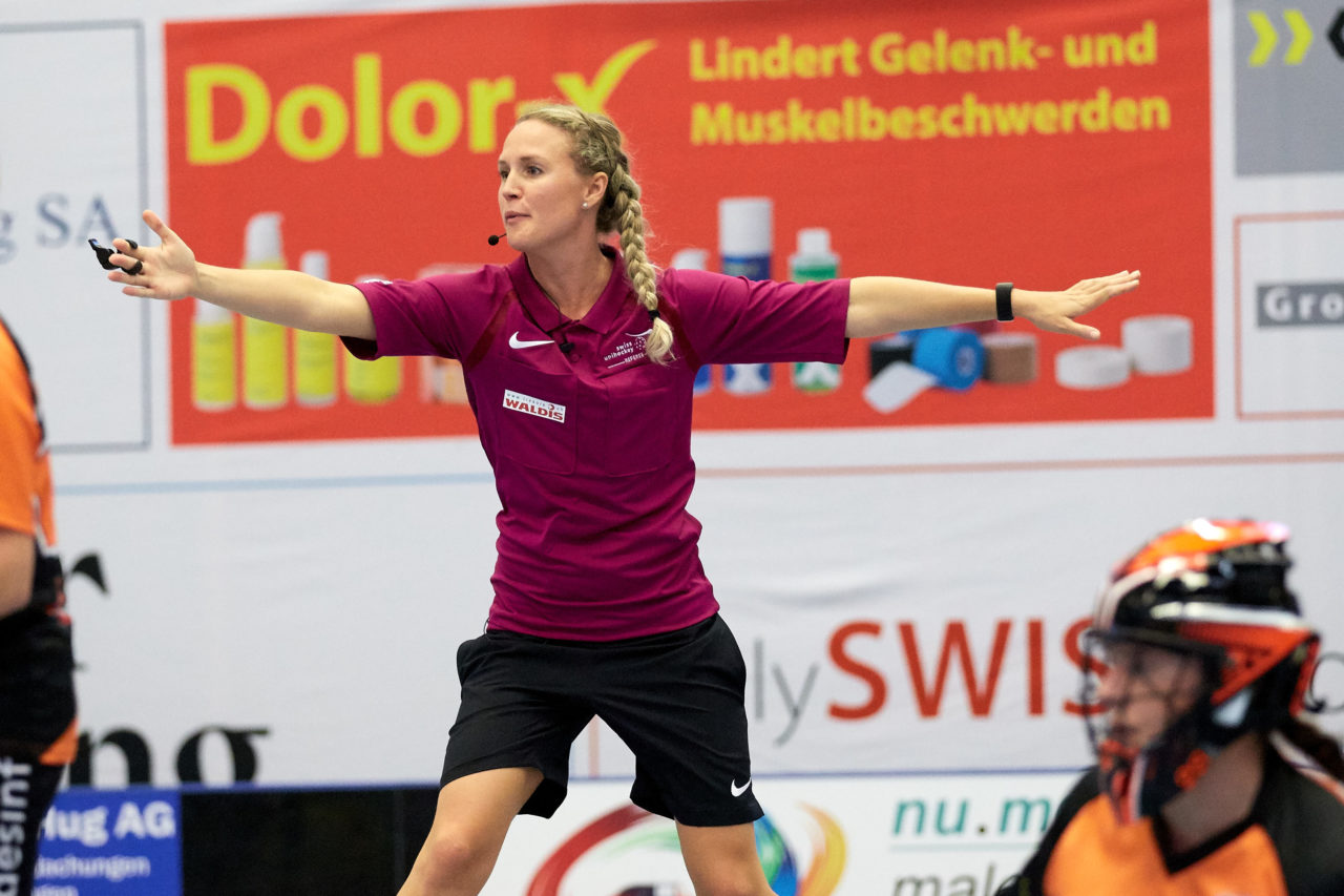 Zug United Damen NLA 
Zug United - UH Aergera Giffers 
Resultat 3 : 5 am 1. Oktober 2017 in der Sporthalle Hofmatt in Oberägeri 
Bild: Michael Peter