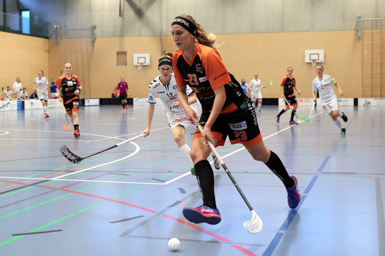 Zug United Damen NLA 
Zug United - UH Aergera Giffers 
Resultat 3 : 5 am 1. Oktober 2017 in der Sporthalle Hofmatt in Oberägeri 
Bild: Michael Peter