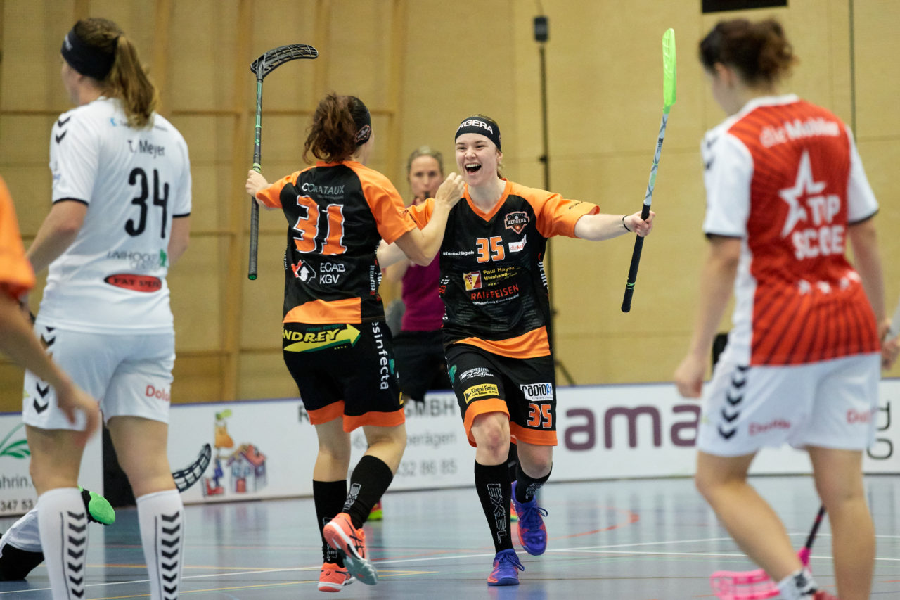 Zug United Damen NLA 
Zug United - UH Aergera Giffers 
Resultat 3 : 5 am 1. Oktober 2017 in der Sporthalle Hofmatt in Oberägeri 
Bild: Michael Peter