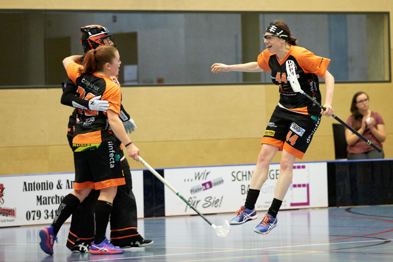 Zug United Damen NLA 
Zug United - UH Aergera Giffers 
Resultat 3 : 5 am 1. Oktober 2017 in der Sporthalle Hofmatt in Oberägeri 
Bild: Michael Peter