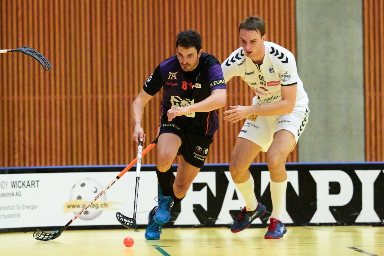 Zug United Herren NLA
Zug United - Grasshopper Club Zürich 
Resultat 6 : 10 am 29. September 2017 in der Sporthalle in Zug 
Bild: Michael Peter