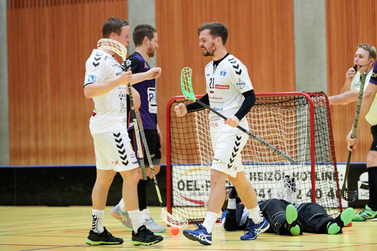 Zug United Herren NLA
Zug United - Grasshopper Club Zürich 
Resultat 6 : 10 am 29. September 2017 in der Sporthalle in Zug 
Bild: Michael Peter