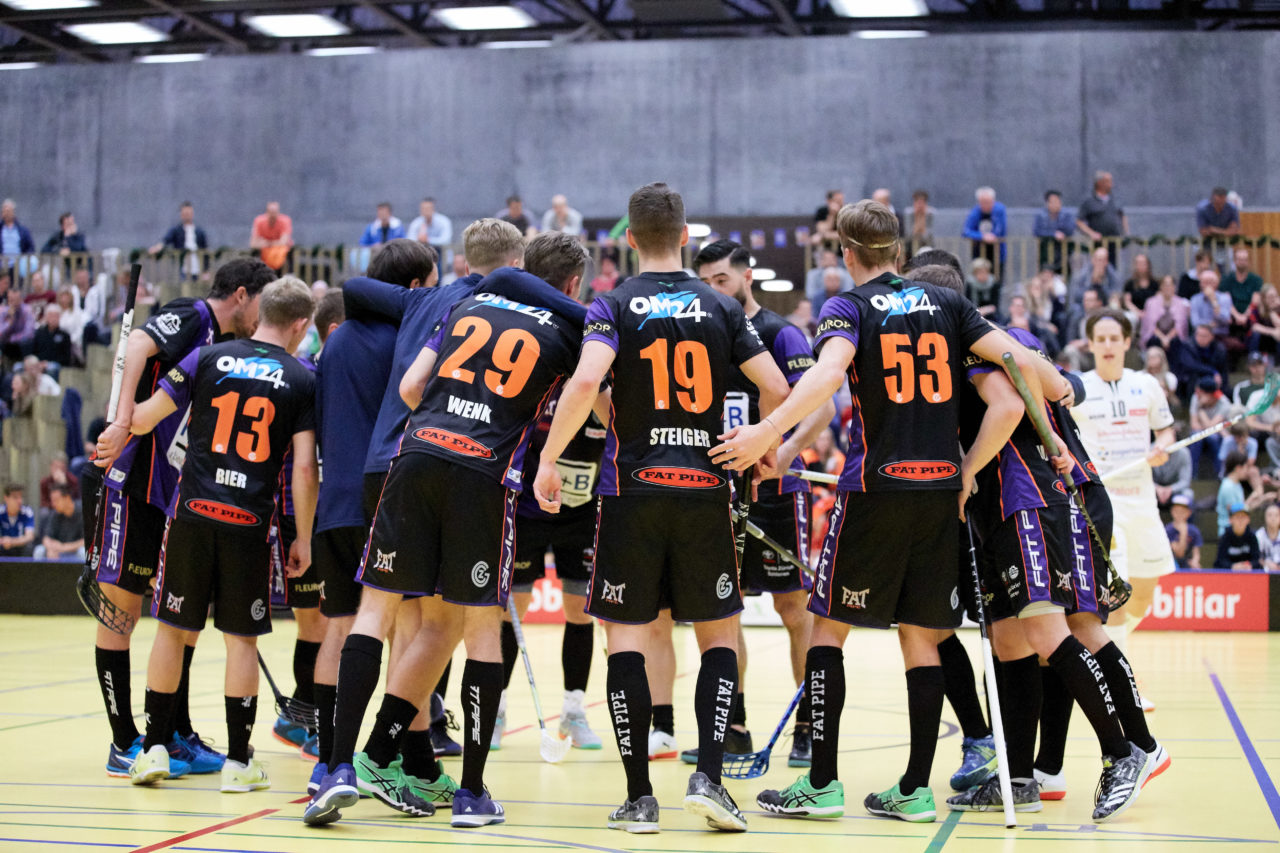 Zug United Herren NLA
Zug United - Grasshopper Club Zürich 
Resultat 6 : 10 am 29. September 2017 in der Sporthalle in Zug 
Bild: Michael Peter