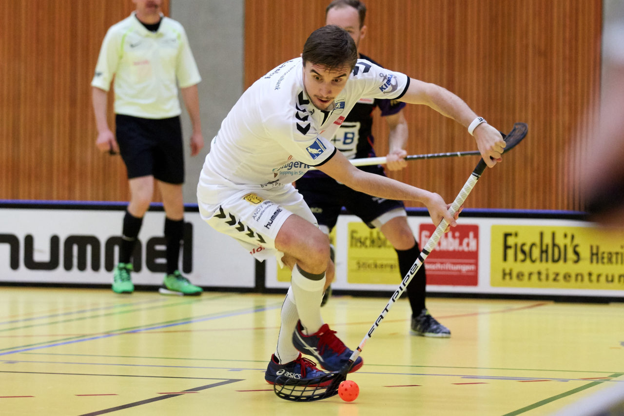 Zug United Herren NLA
Zug United - Grasshopper Club Zürich 
Resultat 6 : 10 am 29. September 2017 in der Sporthalle in Zug 
Bild: Michael Peter