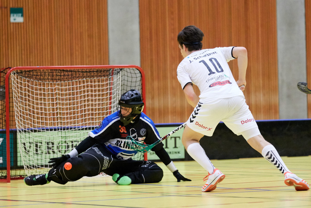 Zug United Herren NLA
Zug United - Grasshopper Club Zürich 
Resultat 6 : 10 am 29. September 2017 in der Sporthalle in Zug 
Bild: Michael Peter