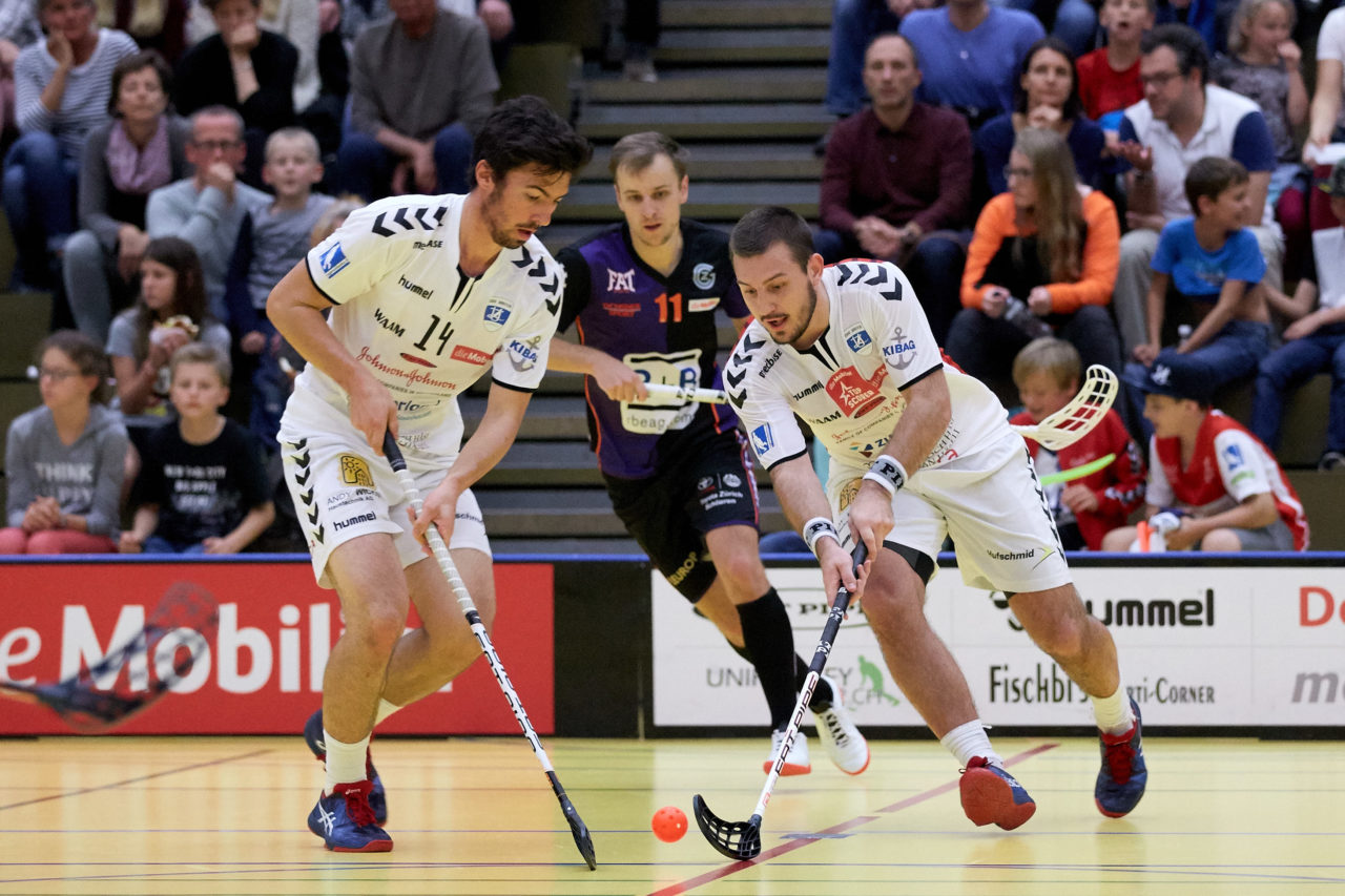 Zug United Herren NLA
Zug United - Grasshopper Club Zürich 
Resultat 6 : 10 am 29. September 2017 in der Sporthalle in Zug 
Bild: Michael Peter