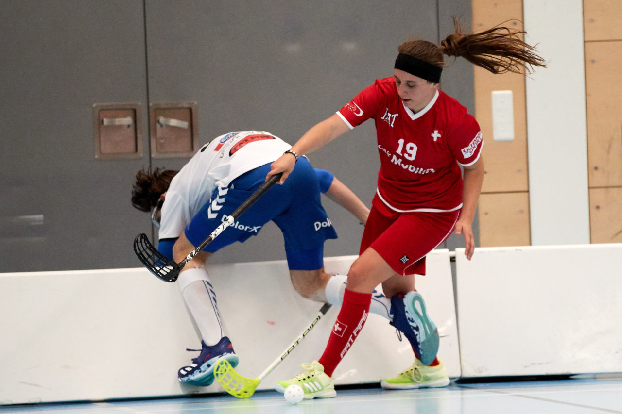 Testspiel Damen U19 Nationalmannschaft - Zug United U16A 
Resultat 4 : 11 
am 28. Oktober 2017 im Berufsbildungszentrum BBZ in Willisau 
Bild: Michael Peter