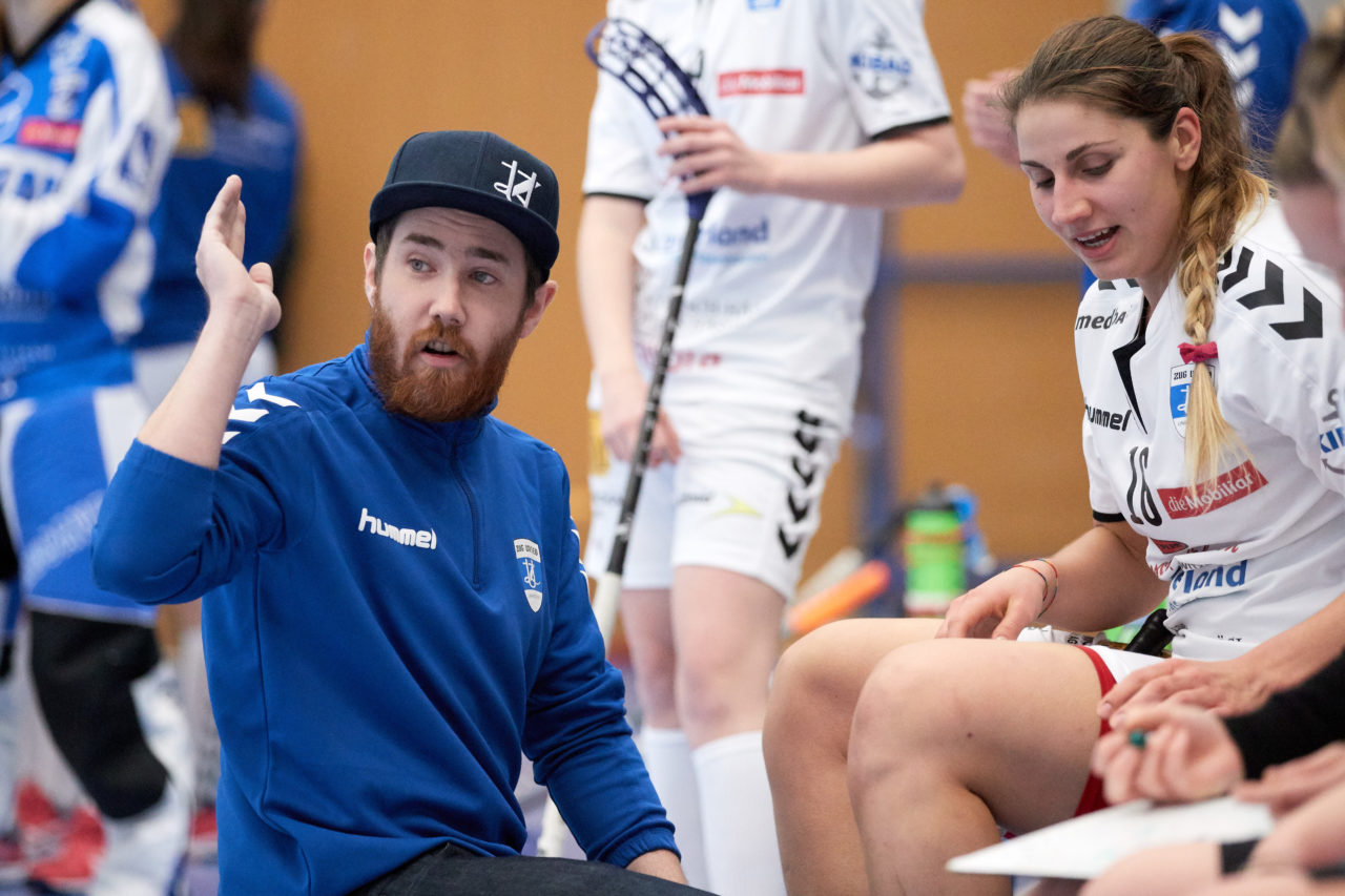 Zug United Damen NLA 
Zug United - UHV Skorpion Emmental 
Resultat 4 : 5 
am 18. November 2017 in der Sporthalle Schönenbühl in Unterägeri 
Bild: Michael Peter
