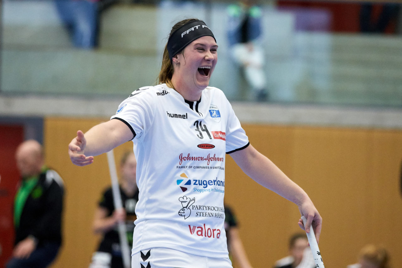 Zug United Damen NLA 
Zug United - UHV Skorpion Emmental 
Resultat 4 : 5 
am 18. November 2017 in der Sporthalle Schönenbühl in Unterägeri 
Bild: Michael Peter