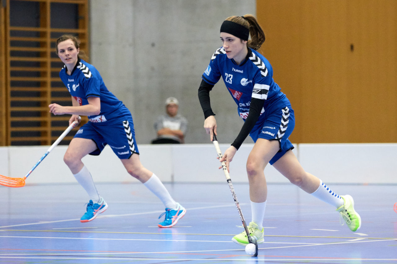 UHC Zugerland - Ad Astra Sarnen 
Resultat 3 : 6 
am 18. November 2017 in der Sporthalle Schönenbühl in Unterägeri 
Bild: Michael Peter