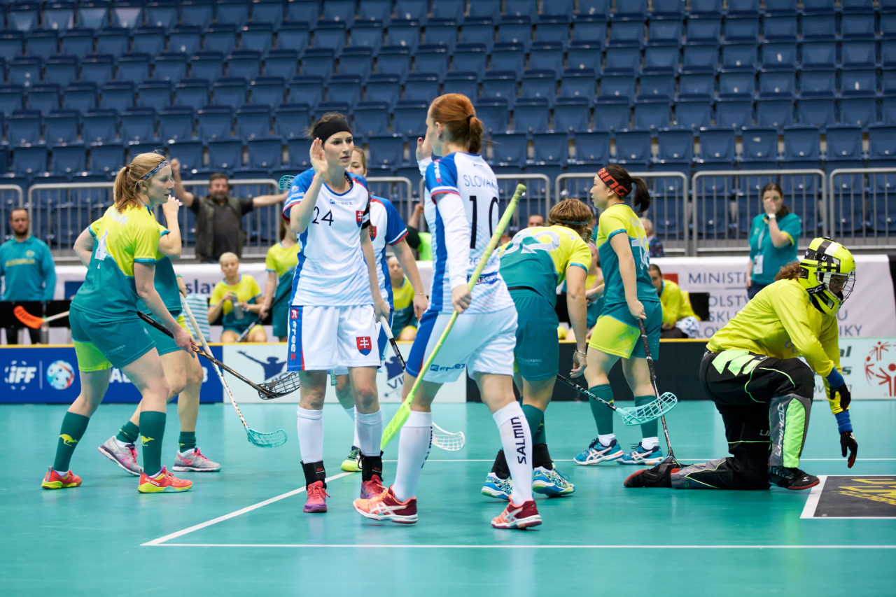 Women's World Floorball Championships 2017 
Stadion Ondreja Nepelu and Hant Arena Bratislava, Slovakia 
1rd - 9th December 2017 
Event website: www.iffwfc.org 
Photos: Michael Peter