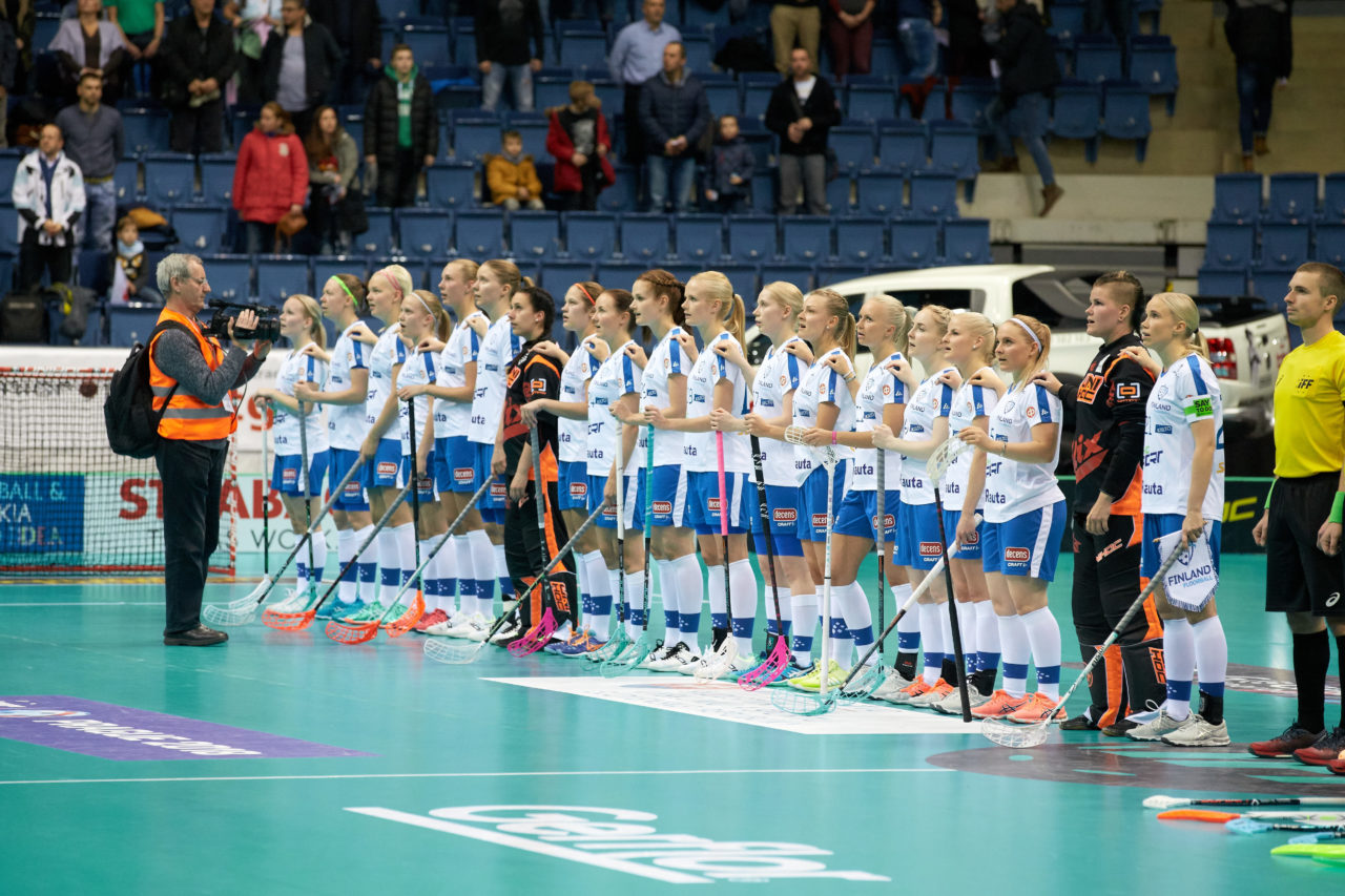 Women's World Floorball Championships 2017 
Stadion Ondreja Nepelu and Hant Arena Bratislava, Slovakia 
1rd - 9th December 2017 
Event website: www.iffwfc.org 
Photos: Michael Peter