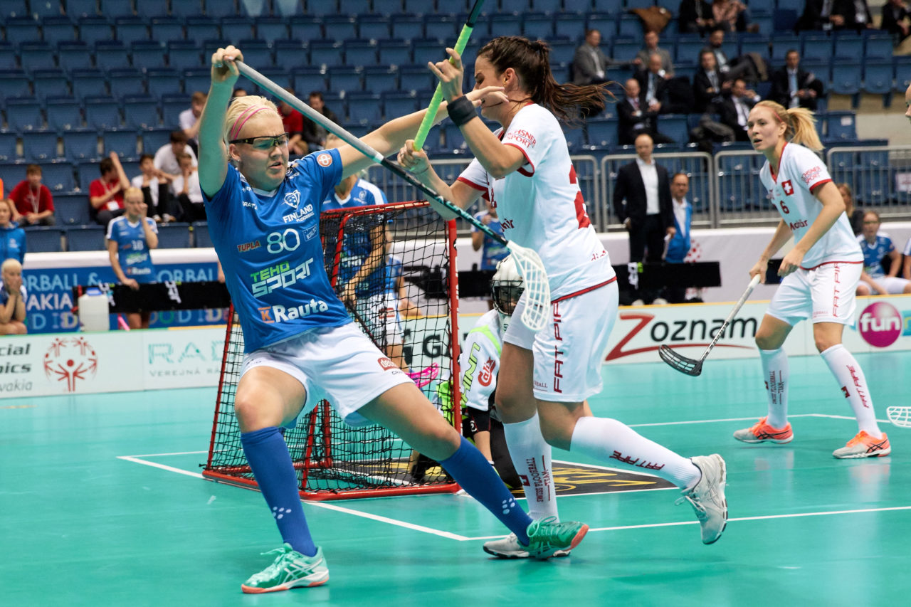 Women's World Floorball Championships 2017 
Stadion Ondreja Nepelu and Hant Arena Bratislava, Slovakia 
1rd - 9th December 2017 
Event website: www.iffwfc.org 
Photos: Michael Peter