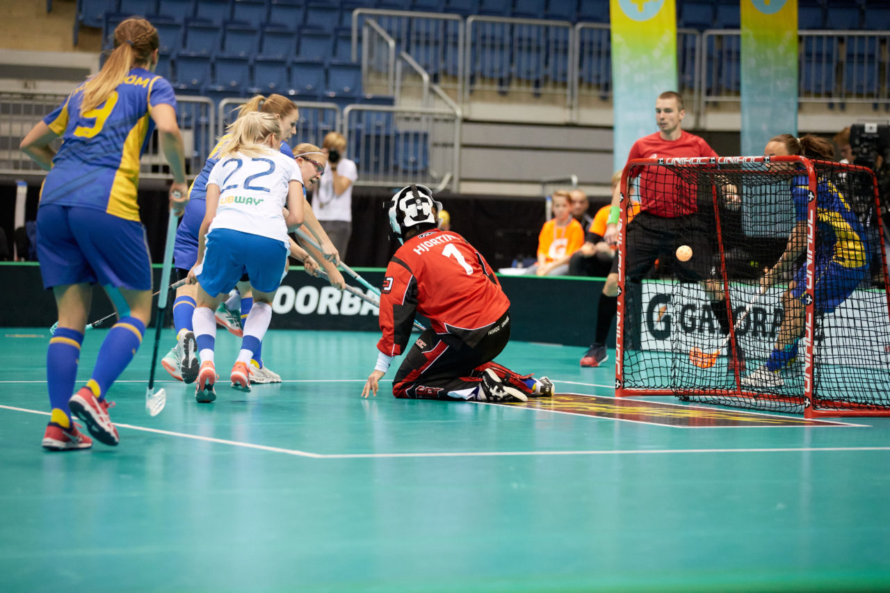 Women's World Floorball Championships 2017 
Stadion Ondreja Nepelu and Hant Arena Bratislava, Slovakia 
1rd - 9th December 2017 
Event website: www.iffwfc.org 
Photos: Michael Peter
