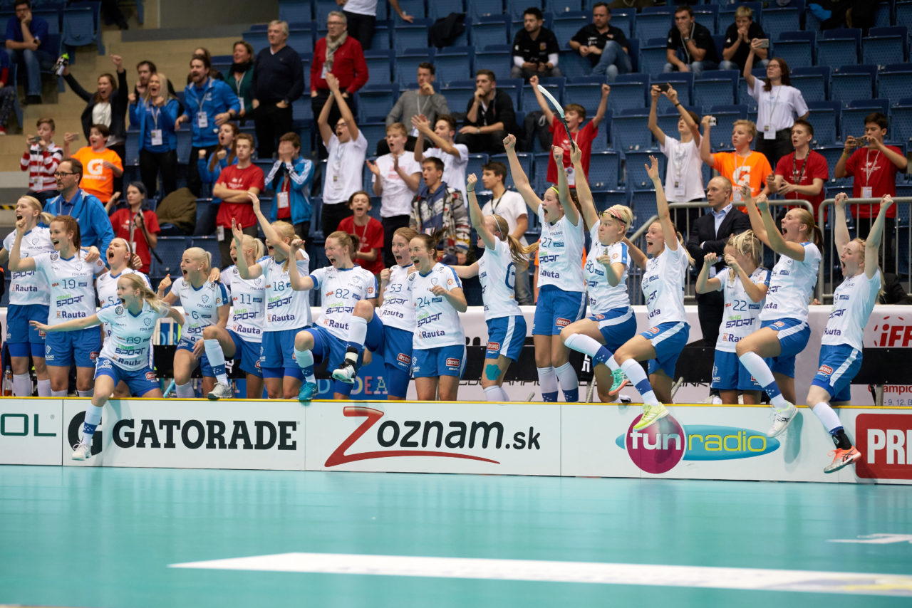 Women's World Floorball Championships 2017 
Stadion Ondreja Nepelu and Hant Arena Bratislava, Slovakia 
1rd - 9th December 2017 
Event website: www.iffwfc.org 
Photos: Michael Peter