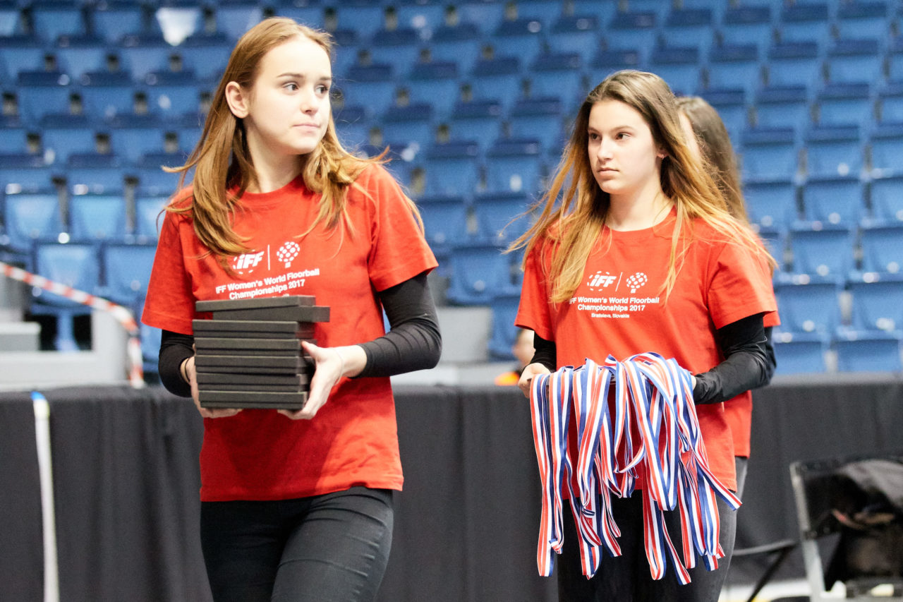 Women's World Floorball Championships 2017 
Stadion Ondreja Nepelu and Hant Arena Bratislava, Slovakia 
1rd - 9th December 2017 
Event website: www.iffwfc.org 
Photos: Michael Peter