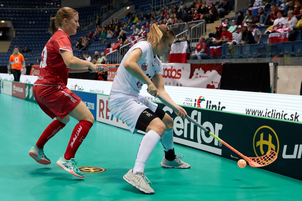 Women's World Floorball Championships 2017 
Stadion Ondreja Nepelu and Hant Arena Bratislava, Slovakia 
1rd - 9th December 2017 
Event website: www.iffwfc.org 
Photos: Michael Peter