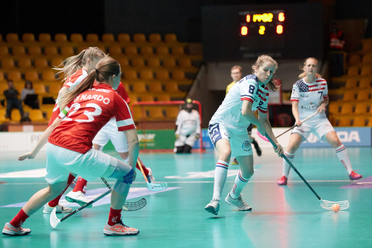 Women's World Floorball Championships 2017 
Stadion Ondreja Nepelu and Hant Arena Bratislava, Slovakia 
1rd - 9th December 2017 
Event website: www.iffwfc.org 
Photos: Michael Peter