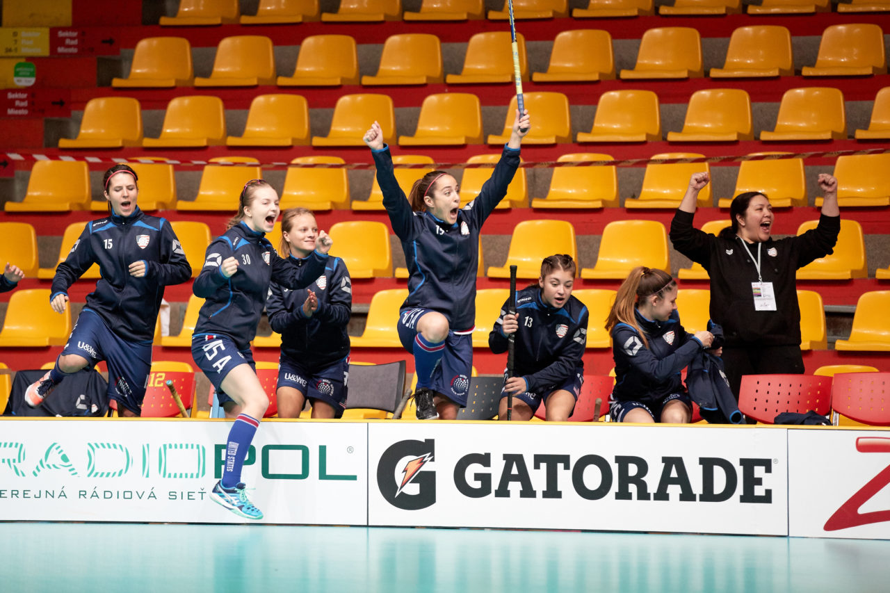 Women's World Floorball Championships 2017 
Stadion Ondreja Nepelu and Hant Arena Bratislava, Slovakia 
1rd - 9th December 2017 
Event website: www.iffwfc.org 
Photos: Michael Peter