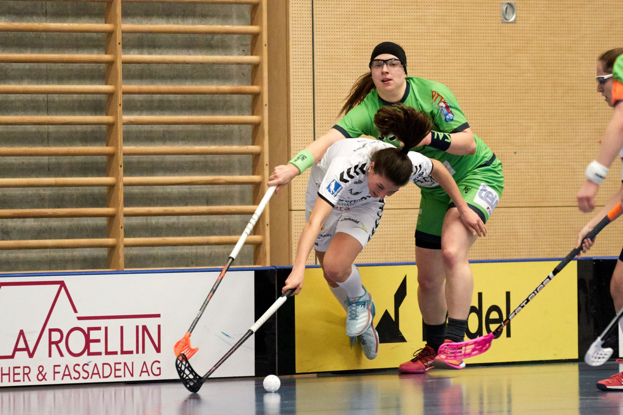 Zug United Damen NLA 
Zug United - Unihockey Berner Oberland 
Resultat 1 : 6 am 7. Januar 2018 in der Sporthalle  Hofmatt in Oberägeri 
Bild: Michael Peter