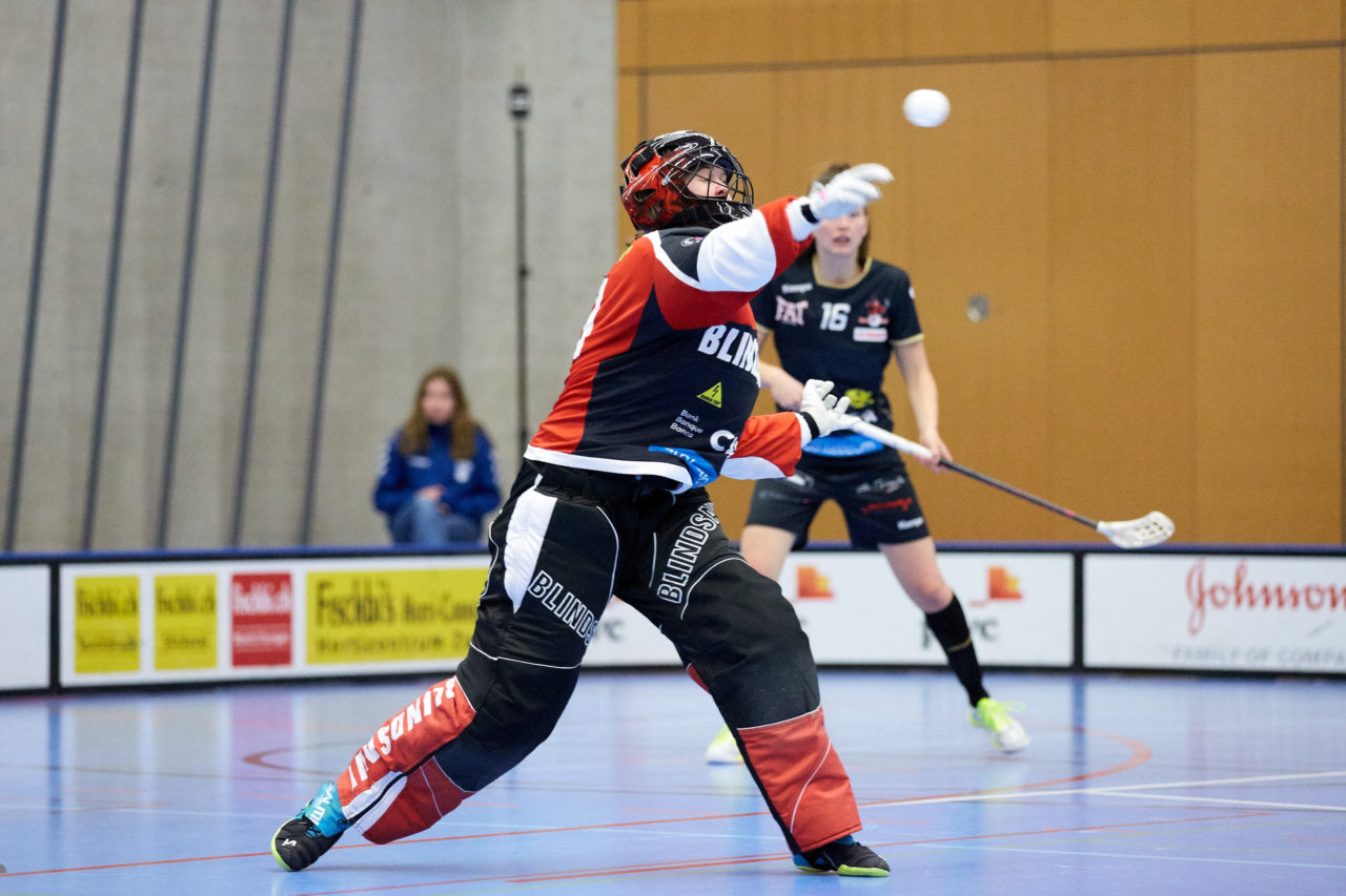 Zug United Damen NLA
Zug United - Red Ants Rychenberg Winterthur 
Resultat 1 : 11 am 20. Januar 2018 in der Sporthalle  Schönenbühl in Unterägeri 
Bild: Michael Peter