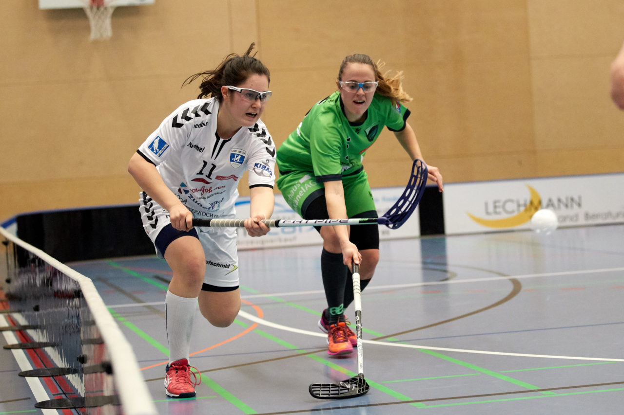 Zug United Damen NLA 
Zug United - Unihockey Berner Oberland 
Resultat 1 : 6 am 7. Januar 2018 in der Sporthalle  Hofmatt in Oberägeri 
Bild: Michael Peter