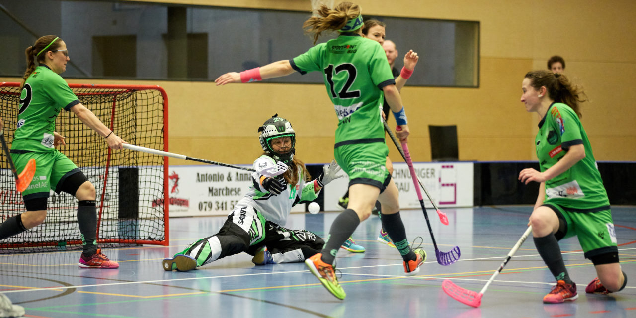 Zug United Damen NLA 
Zug United - Unihockey Berner Oberland 
Resultat 1 : 6 am 7. Januar 2018 in der Sporthalle  Hofmatt in Oberägeri 
Bild: Michael Peter