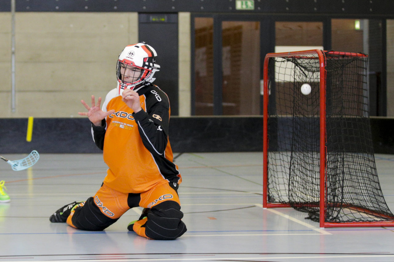 Floorball Thurgau U21 - Jona Uznach Flames U21
(16.1.2018, Paul Reinhart Halle, Weinfelden)
Photos: www.unihockey-fotos.ch Claudio Thoma